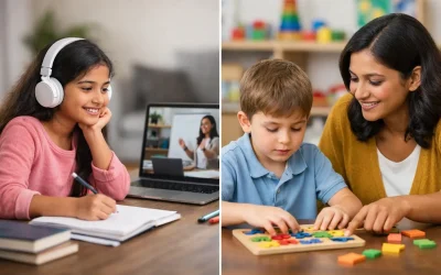 Online Learning vs In Person Autism Support
