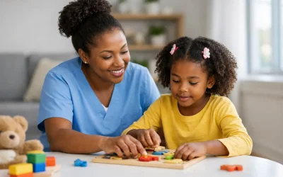 How Home Health Aides Support Autistic Children